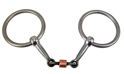 Balding Loose Ring Slick 50 Snaffle Bit