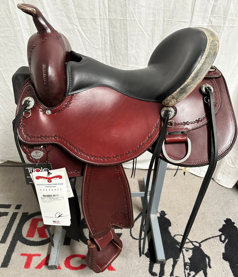 Load image into Gallery viewer, Circle Y Oak Grove Trail Saddle 16"
