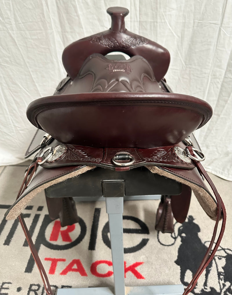 Load image into Gallery viewer, Tucker High Plains Trail Saddle Brown 16.5"
