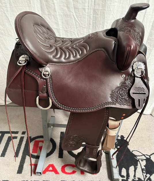 Tucker High Plains Trail Saddle Brown 16.5