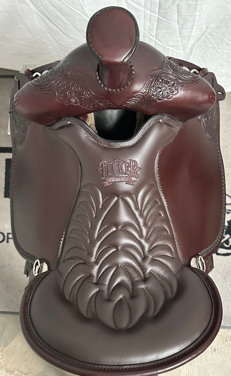 Load image into Gallery viewer, Tucker High Plains Trail Saddle Brown 16.5"
