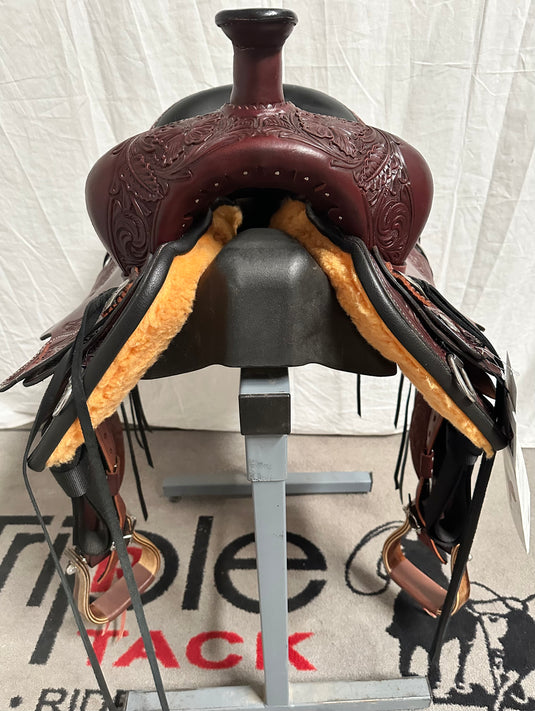 Circle Y Burnett Flex 2 Trail Saddle 17.5"