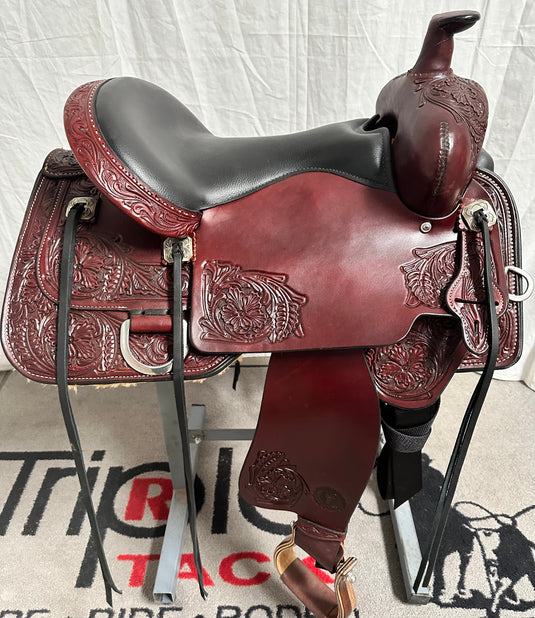 Circle Y Burnett Flex 2 Trail Saddle 17.5