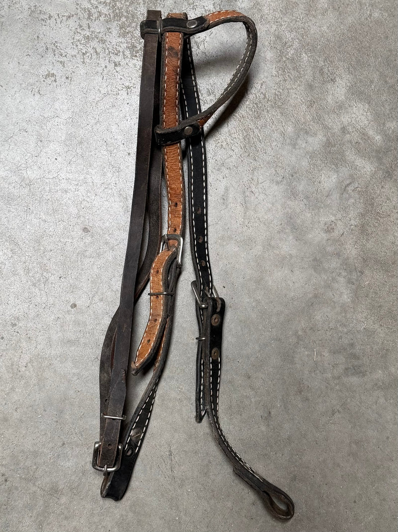 Load image into Gallery viewer, Used One Ear Headstall with Throatlatch
