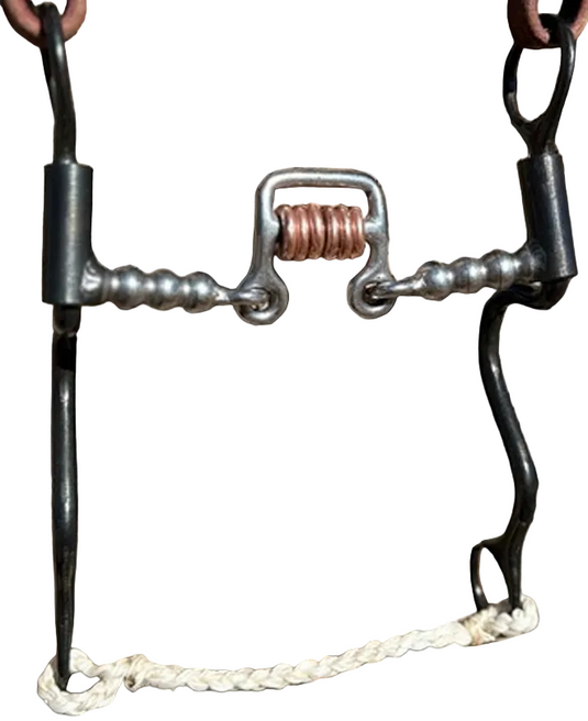 Dutton Long Calvary Shank Ball Bearing Floating Square Port w/ Copper Rings Bit