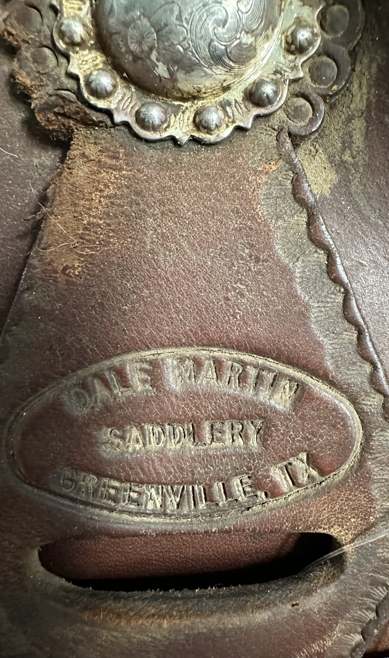 Load image into Gallery viewer, Used Dale Martin Ranch Cutter Saddle 15"
