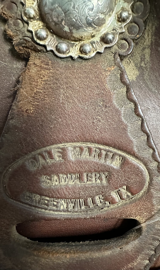 Used Dale Martin Ranch Cutter Saddle 15"