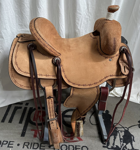 Triple R Modified Association Rancher Saddle 15
