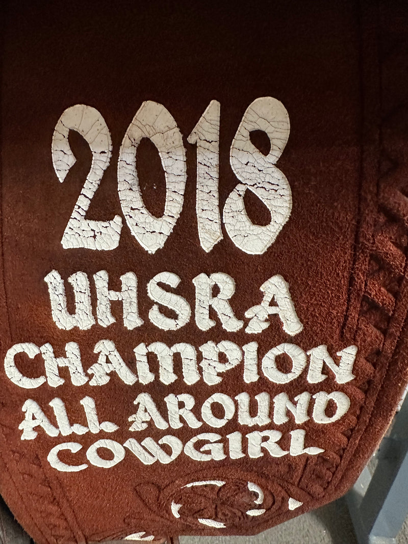 Load image into Gallery viewer, Used Teskey's Saddles Trophy Team Roper 14.5"
