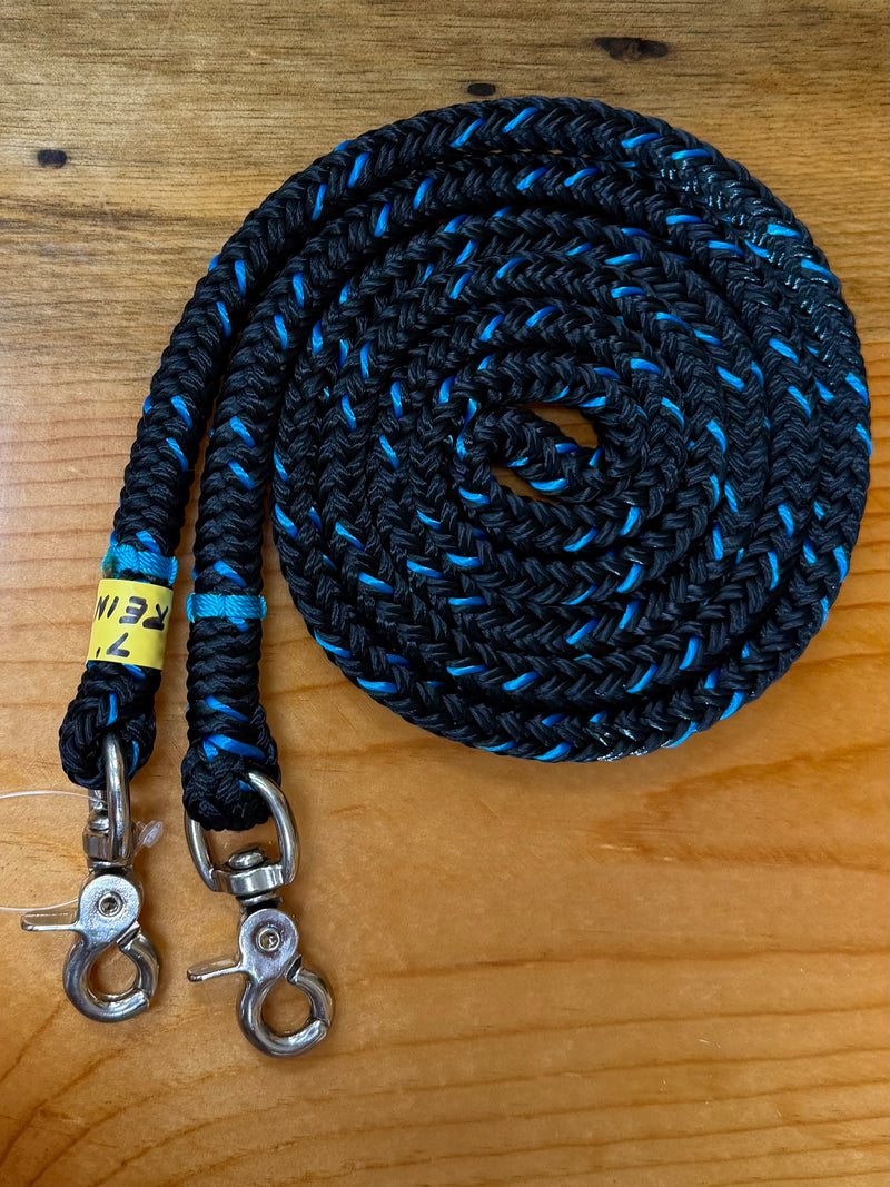 Load image into Gallery viewer, Brute Roping Rein 3/8" X 7'
