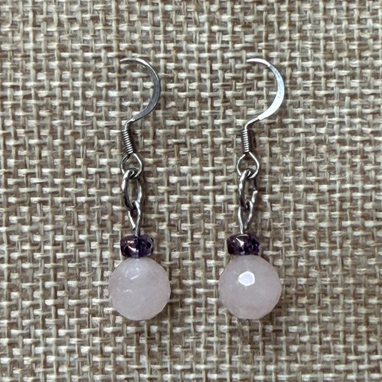 Rocky Mountain Jewelry Rose Quartz Earrings