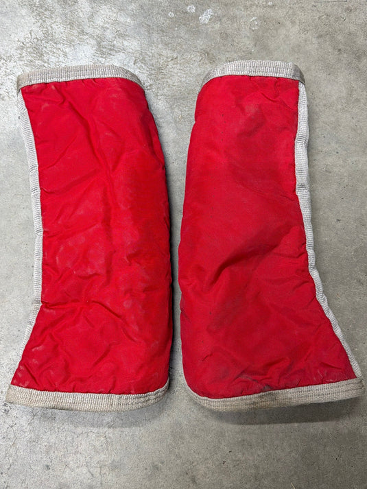Used Shipping Boots - Red