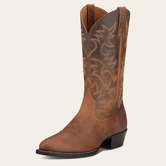 Ariat 13" Heritage Round Toe Western Boot - Brown