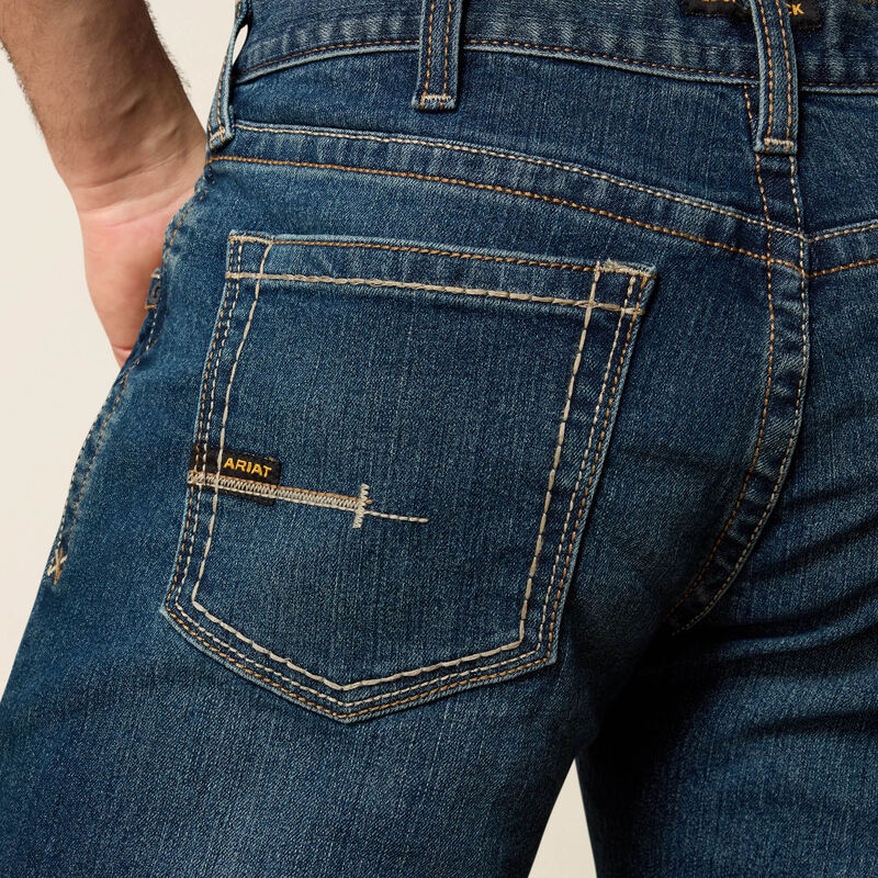 Load image into Gallery viewer, Ariat Rebar M4 Relaxed DuraStretch Edge Boot Cut Denim Jean - Bodie
