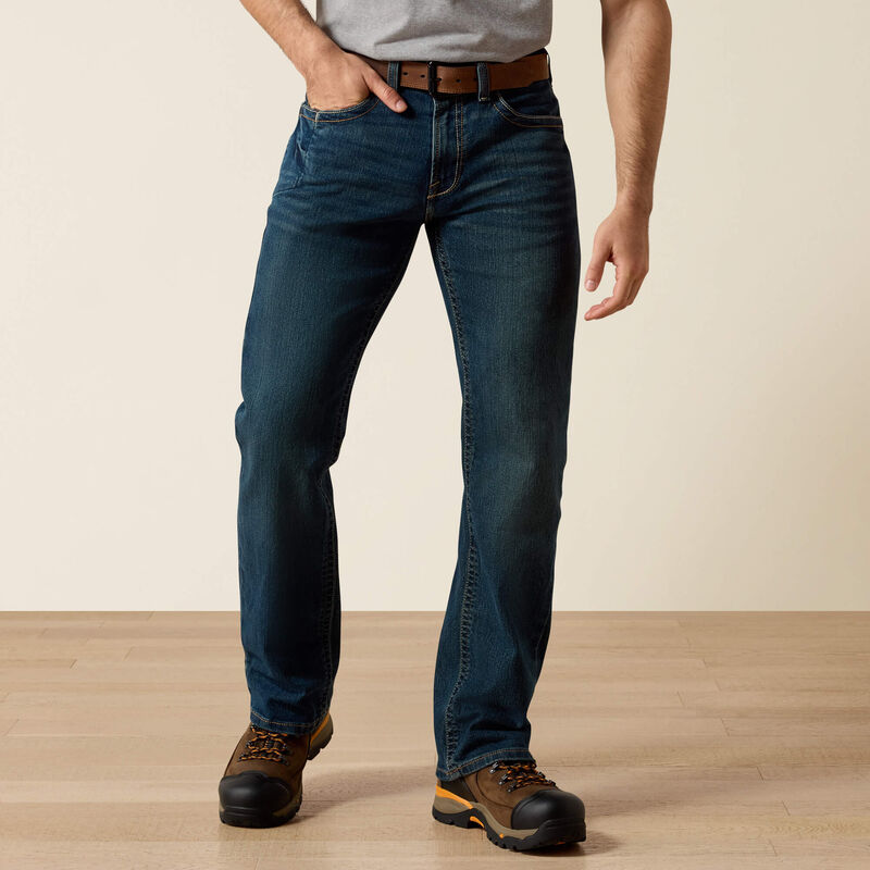 Load image into Gallery viewer, Ariat Rebar M4 Relaxed DuraStretch Edge Boot Cut Denim Jean - Bodie
