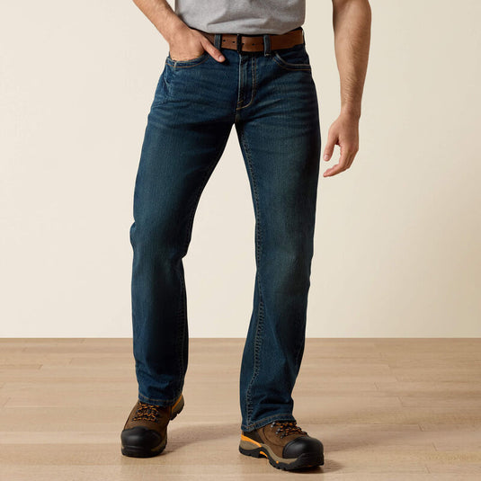 Ariat Rebar M4 Relaxed DuraStretch Edge Boot Cut Denim Jean - Bodie