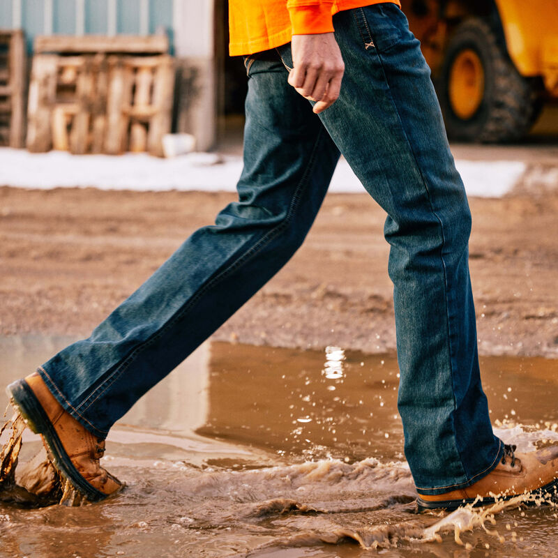 Load image into Gallery viewer, Ariat Rebar M4 Relaxed DuraStretch Edge Boot Cut Denim Jean - Bodie
