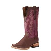Ariat Relentless Cutter Toe Leather Boot - Prime Brandy