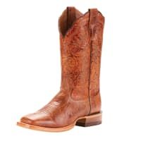 Ariat Relentless Record Breaker Wide Square Toe Boot - Brown