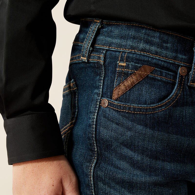 Load image into Gallery viewer, Ariat Boys B4 Relaxed Stretch Legacy Boot Cut Denim Jean - Chief
