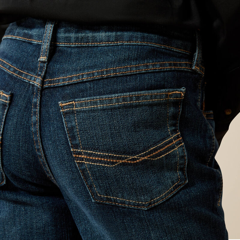 Load image into Gallery viewer, Ariat Boys B4 Relaxed Stretch Legacy Boot Cut Denim Jean - Chief

