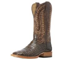 Ariat Relentless Pro Caiman Wide Square Toe Boot - Toffee