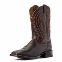 Ariat Circuit Herd Boss Wide Square Toe Boot - Brown