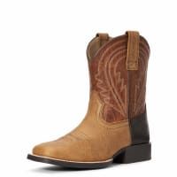 Ariat Lil Hoss Wide Square Toe Boot - Tan