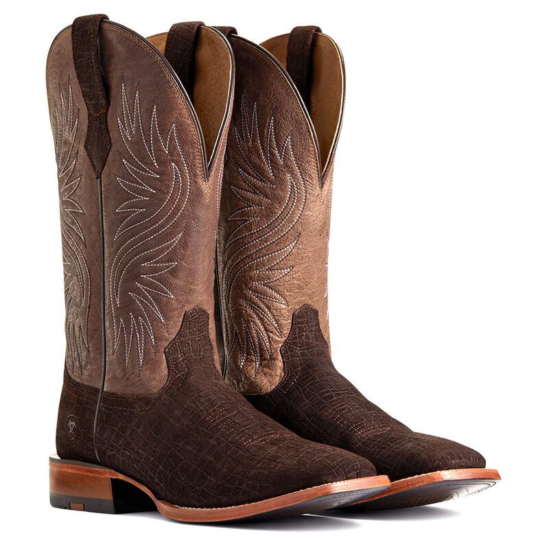 Load image into Gallery viewer, Ariat 13" Circuit Rockridge Wide Square Toe Boot - Dark Coffee
