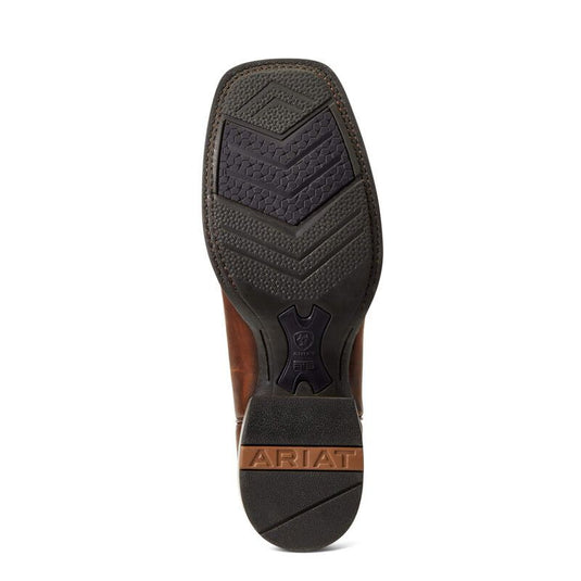 Ariat 13" Brushrider Western Penny Brown Boot - Brown