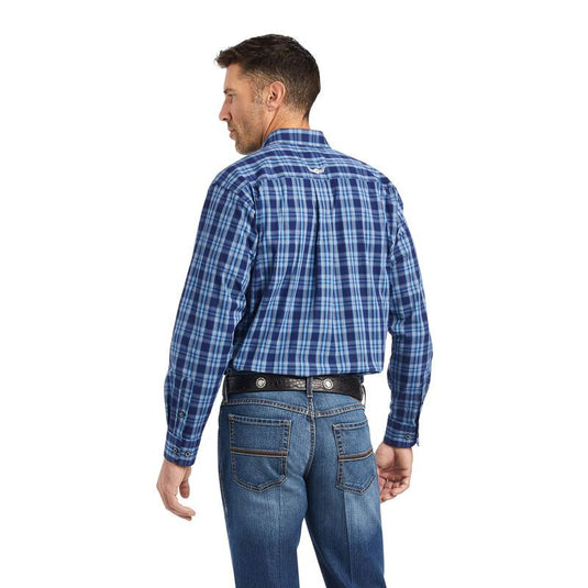 Ariat Relentless Mens Timeless Stretch Long Sleeve Shirt - Midnight Sail