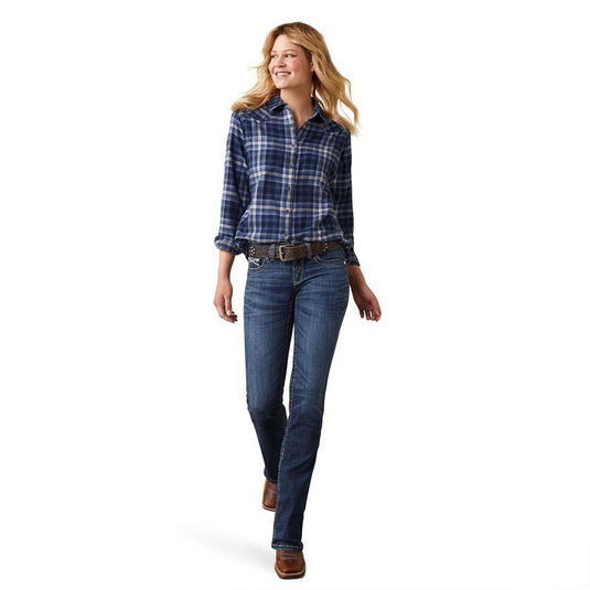 Ariat Womens Real Miriam Boot Cut Denim Jean - Irvine