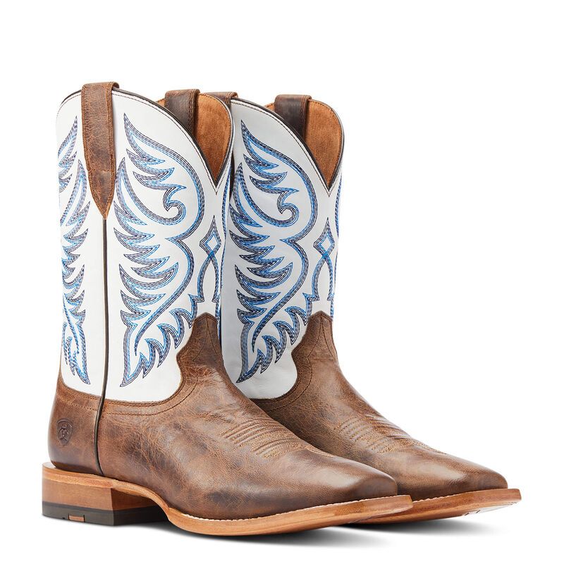Load image into Gallery viewer, Ariat 11" Wiley Western Wide Square Toe Boot - Brown
