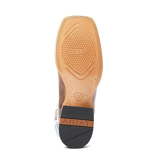 Ariat 11" Wiley Western Wide Square Toe Boot - Brown
