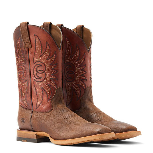 Ariat 11" Arena Winner Western Square Toe Boot - Brown