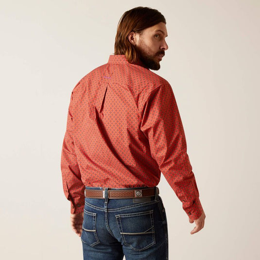 Ariat Mens Samson Classic Fit Long Sleeve Shirt - Terra Rogue