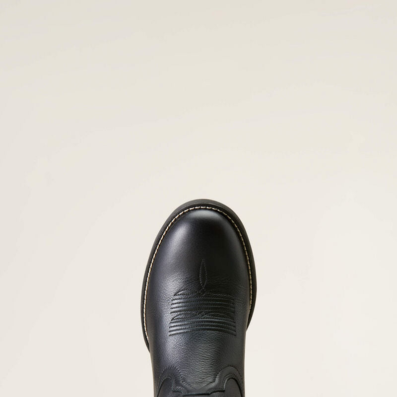 Load image into Gallery viewer, Ariat 11" Sport Stratten Deertan Round Toe Boot - Black

