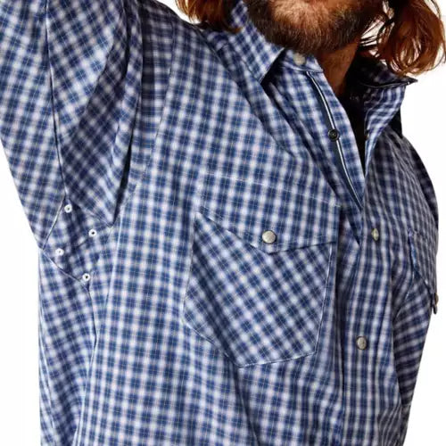 Load image into Gallery viewer, Ariat Mens Pro Series Pawnee Long Sleeve Snap Shirt -  White
