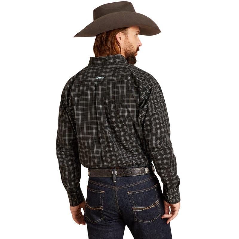 Load image into Gallery viewer, Ariat Mens Pro Series Nash Classic Fit Long Sleeve Shirt - Black
