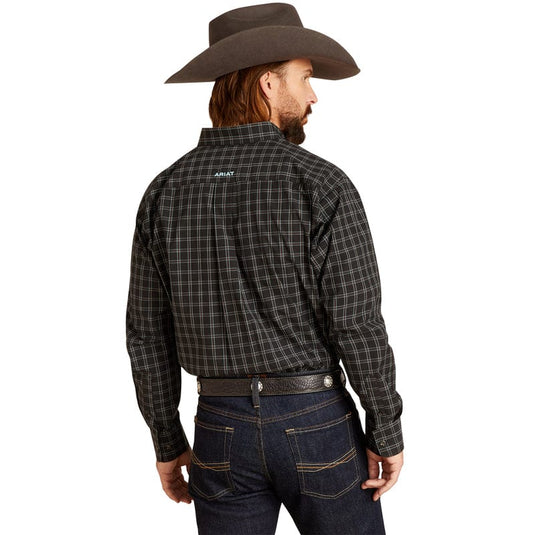 Ariat Mens Pro Series Nash Classic Fit Long Sleeve Shirt - Black