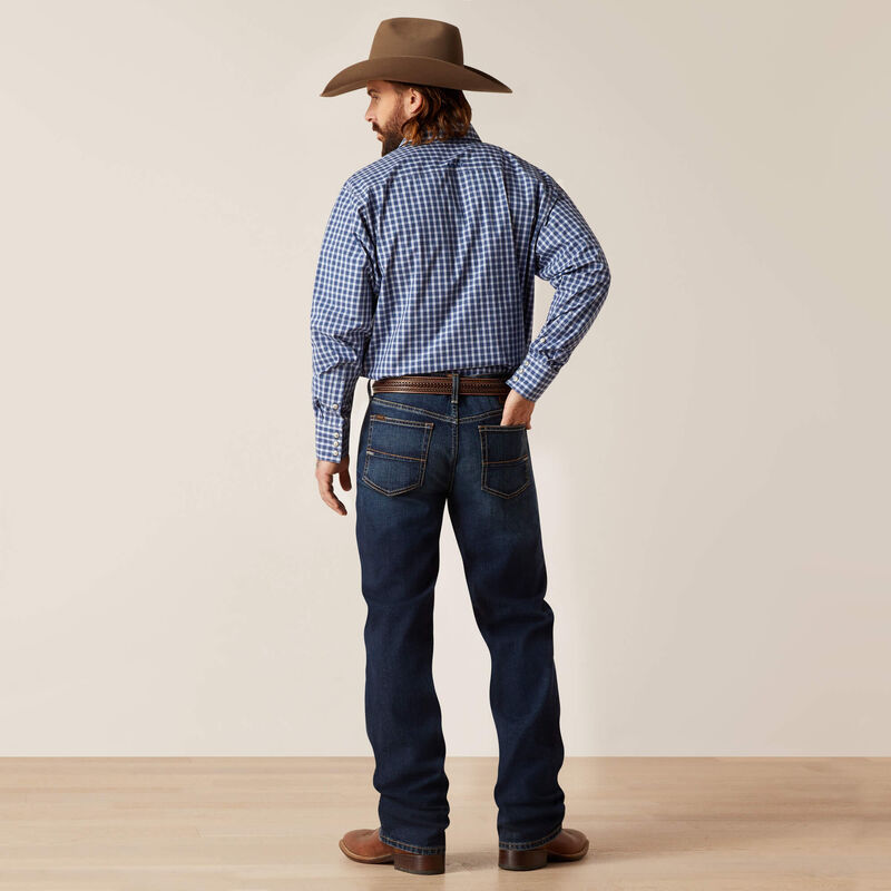 Load image into Gallery viewer, Ariat Mens M4 Relaxed Stretch Dustin Boot Cut Denim Jean - Drake
