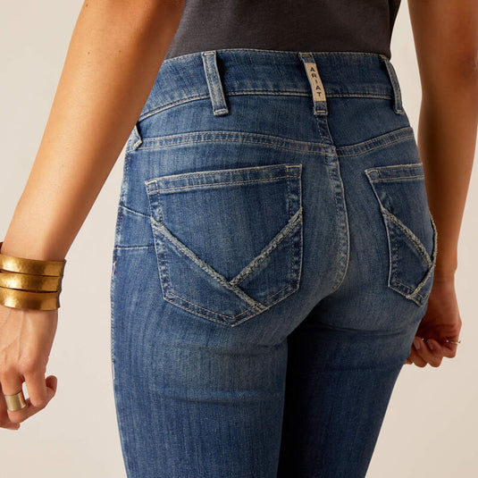 Ariat Womens Perfect Rise Annie Boot Cut Denim Jean - Malaysia