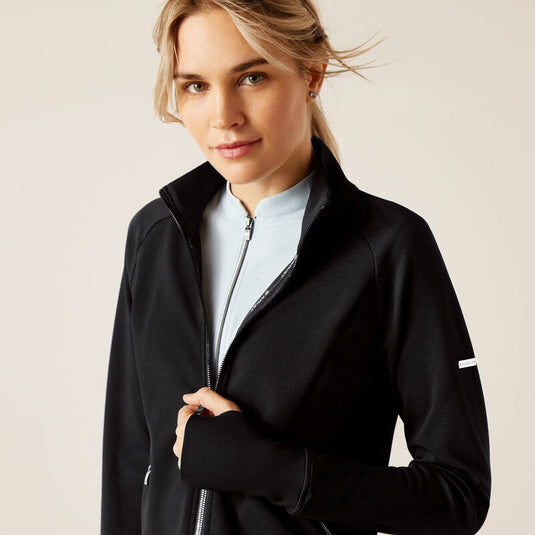 Ariat Womens Bellatrix Full Zip Sweatshirt - Black