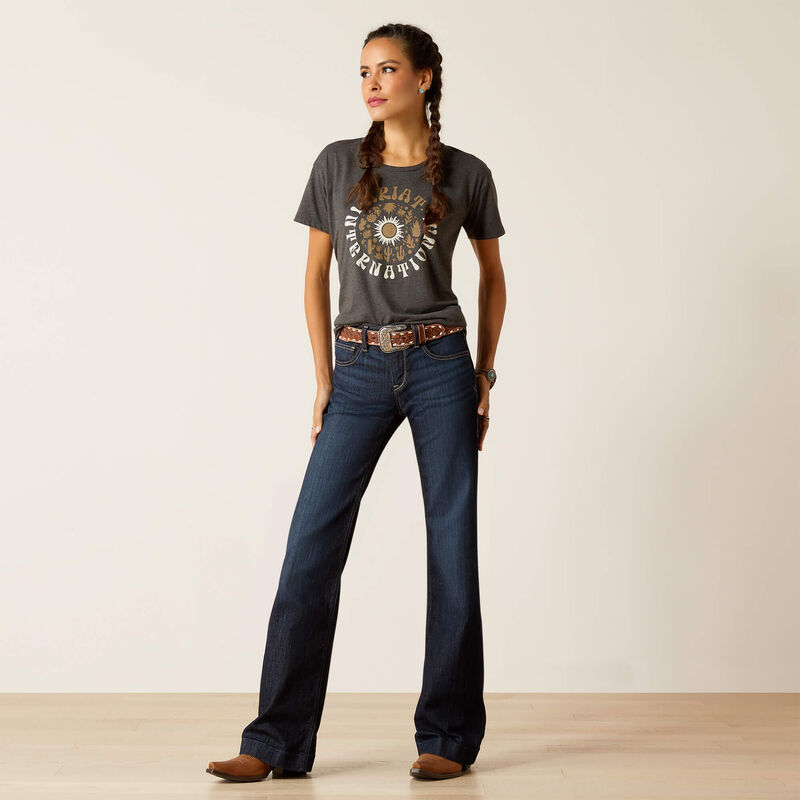 Load image into Gallery viewer, Ariat Womens Perfect Rise Ophelia Trouser Denim Jean - Nashville
