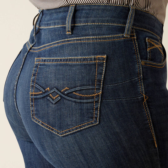 Ariat Womens Perfect Rise Desiree Boot Cut Jean - Midnight