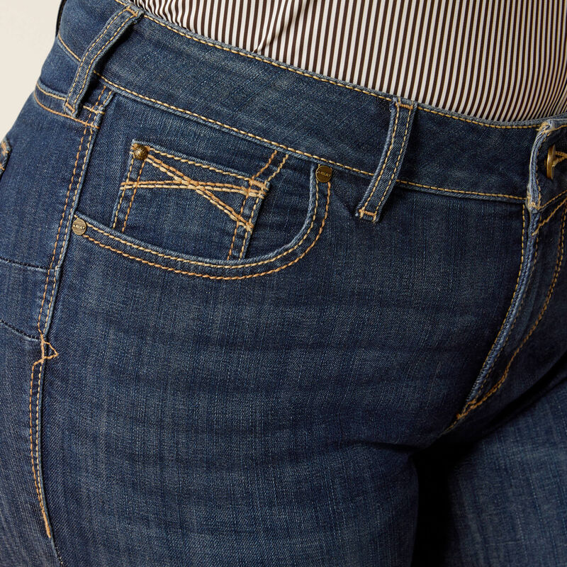 Load image into Gallery viewer, Ariat Womens Perfect Rise Desiree Boot Cut Jean - Midnight
