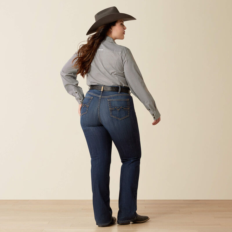 Load image into Gallery viewer, Ariat Womens Perfect Rise Desiree Boot Cut Jean - Midnight
