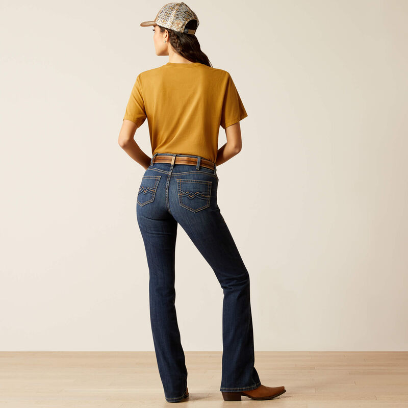 Load image into Gallery viewer, Ariat Womens Perfect Rise Desiree Boot Cut Jean - Midnight
