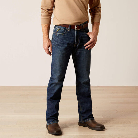 Ariat Rebar M4 Relaxed Rail Boot Cut Denim Jean - Encinitas