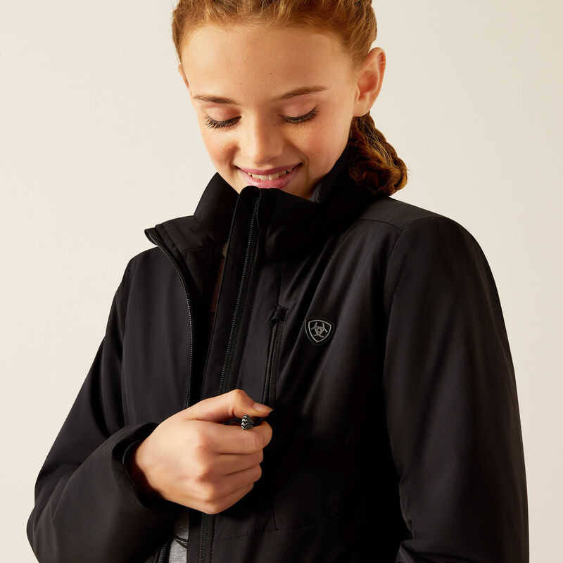 Load image into Gallery viewer, Ariat Youth Rion StretchShell Insulated Jacket - Black
